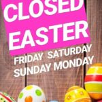 LiVecchi’s Gun Sales will be CLOSED Easter weekend.