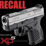Springfield Armory 3.3 XD-S Safety Recall on 9mm and 45 ACP